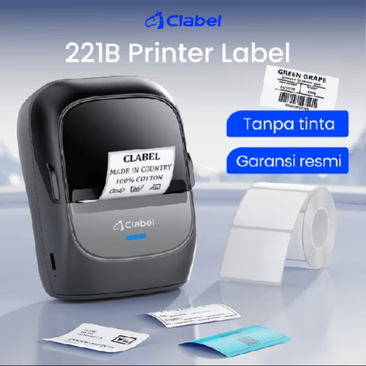 Clabel 221B Printer Label